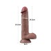 Lovetoy Dual Layered Silicone Dildo 7.5 Inches Lovetoy Dual Layered Silicone Dildo 7.5 Inches