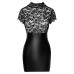 Noir Lace Mini Dress Noir Lace Mini Dress