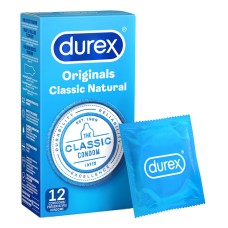 Durex Originals Classic Natural Condoms 12 Pack Durex Originals Classic Natural Condoms 12 Pack