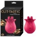 Clit-Tastic Tulip Finger Massager Rechargeable - Red