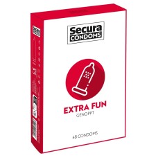 Secura Condoms 48 Pack Extra Fun Secura Condoms 48 Pack Extra Fun