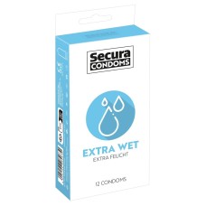 Secura Condoms 12 Pack Extra Wet Secura Condoms 12 Pack Extra Wet