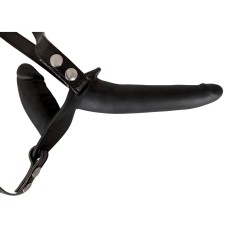 Black Double Dildo Strap-On