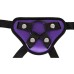 Purple And Black Universal Harness Strap-On Purple And Black Universal Harness Strap-On