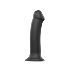 Strap-On Me Silicone Dual Density Bendable Dildo XLarge Black