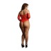 Le Desir Crotchless Rhinestone Teddy Red UK 14 to 20 Le Desir Crotchless Rhinestone Teddy Red UK 14 to 20
