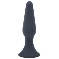 Medium Classic Black Silicone Butt Plug Medium Classic Black Silicone Butt Plug