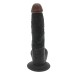 Hoodlum 8.5 Inch Realistic Black Dildo Hoodlum 8.5 Inch Realistic Black Dildo