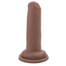Me You Us Uncut Ultra Cock 6 Inch Dildo Flesh Brown Me You Us Uncut Ultra Cock 6 Inch Dildo Flesh Brown