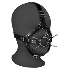 Ouch Xtreme Head Harness With Spider Gag And Nose Hooks Ouch Xtreme Head Harness With Spider Gag And Nose Hooks