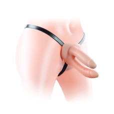 Lovetoy Unisex Hollow Double Strap-On 6 Inch