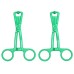 Green Scissor Nipple Clamps With Metal Chain