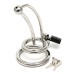 Chastity Penis Lock Curved With Urethral Tube Chastity Penis Lock Curved With Urethral Tube