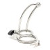 Chastity Penis Lock Curved With Urethral Tube Chastity Penis Lock Curved With Urethral Tube