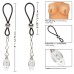 Nipple Play Non Piercing Nipple Jewellery Crystal Teardrop