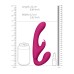 Vive Suki Triple Action Strapless Strap-On Vibrator Pink
