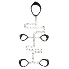 Leather Hand And Foot Cuffs